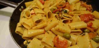 Paccheri sciué sciué