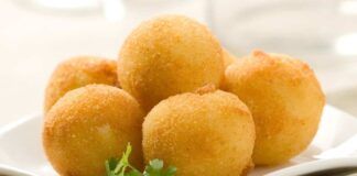Palline di formaggio filanti