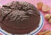 Pan di Spagna con cioccolato e noci