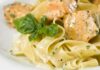 Pappardelle al salmone fresco