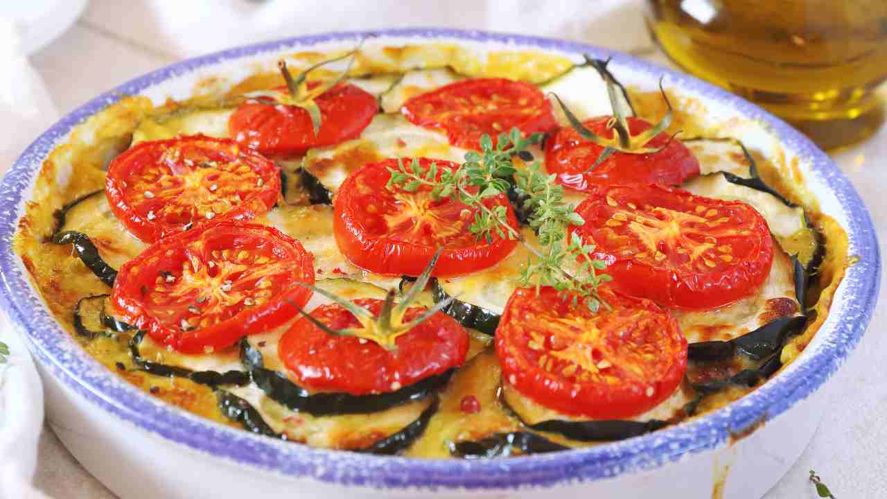 Parmigiana di zucchine a crudo RicettaSprint