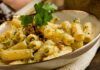 Pasta al pesto di tonno noci e limone