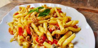 Pasta peperoni e tonno RicettaSprint