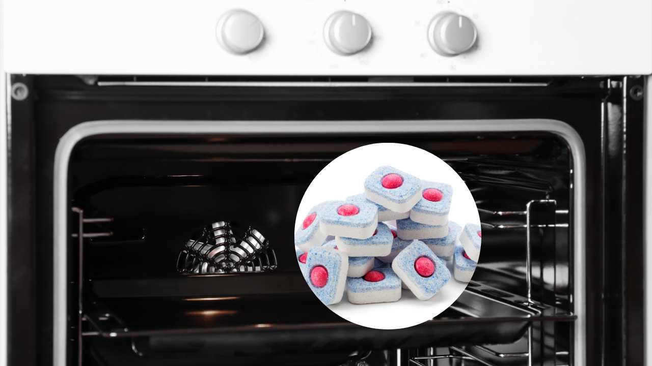 Forno e pasticche della lavastoviglie