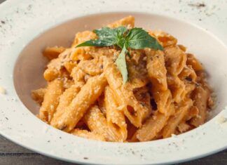 Pennette alla crema di pomodoro