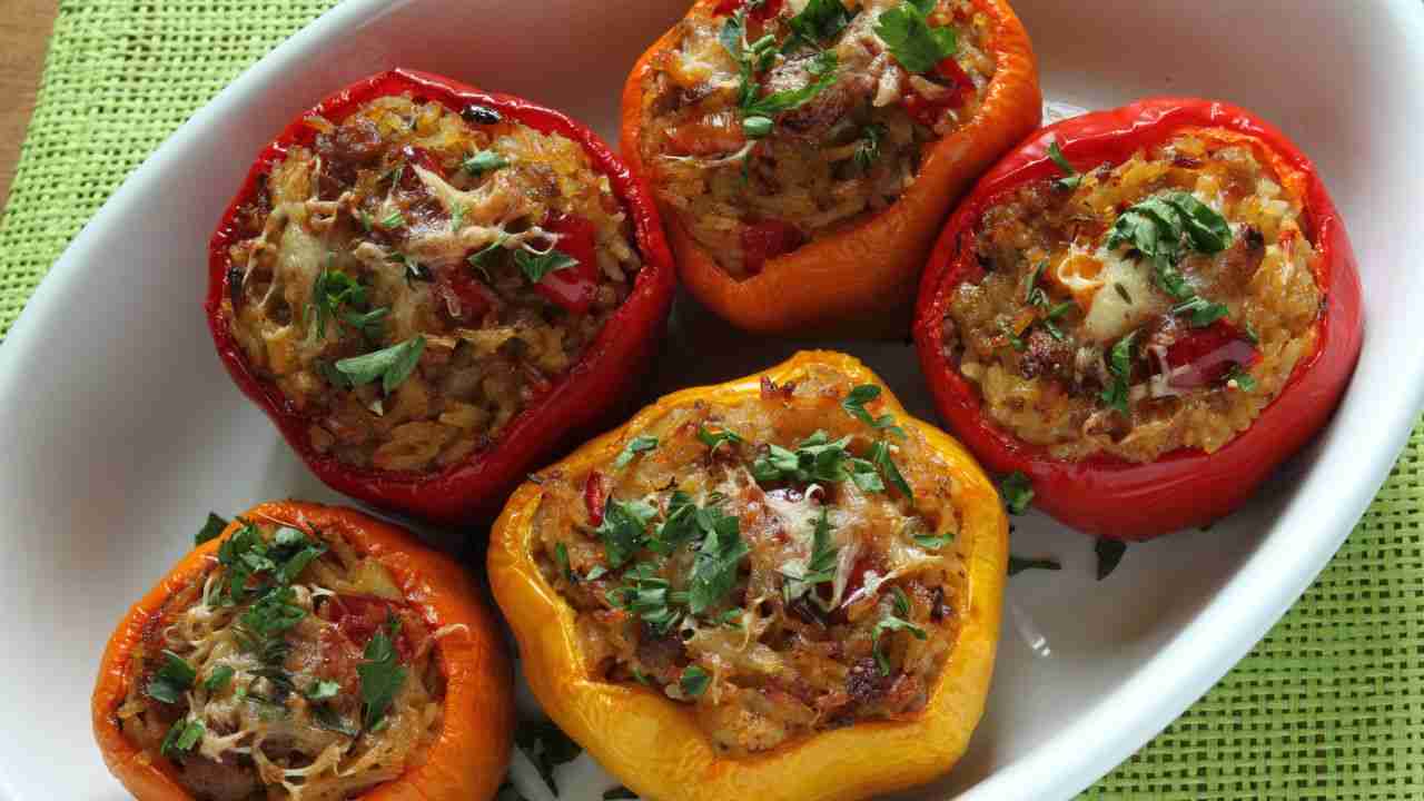 Peperoni ripieni al tonno