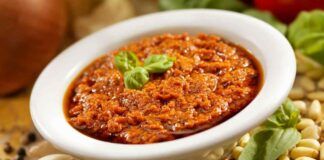 Pesto rosso cremoso