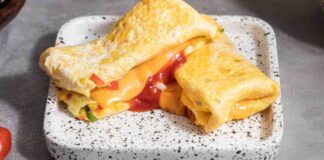 Piadina con omelette - RicettaSprint