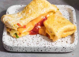 Piadina con omelette - RicettaSprint