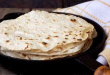 Piadina ma senza strutto - RicettaSprint