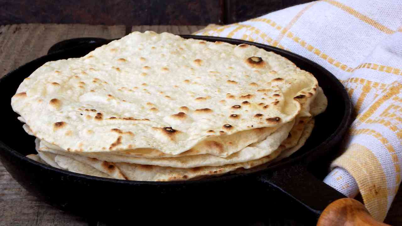 Piadina ma senza strutto - RicettaSprint