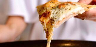 Pizza senza forno e senza lievitazione - RicettaSprint