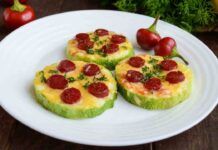 Pizzette di zucchine light