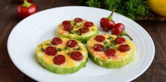 Pizzette di zucchine light