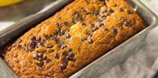 Plumcake banana e gocce di cioccolato RicettaSprint
