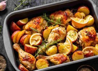Pollo e patate con meno calorie - RicettaSprint