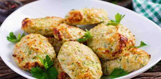 Polpette di pollo e zucchine