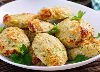 Polpette di pollo e zucchine