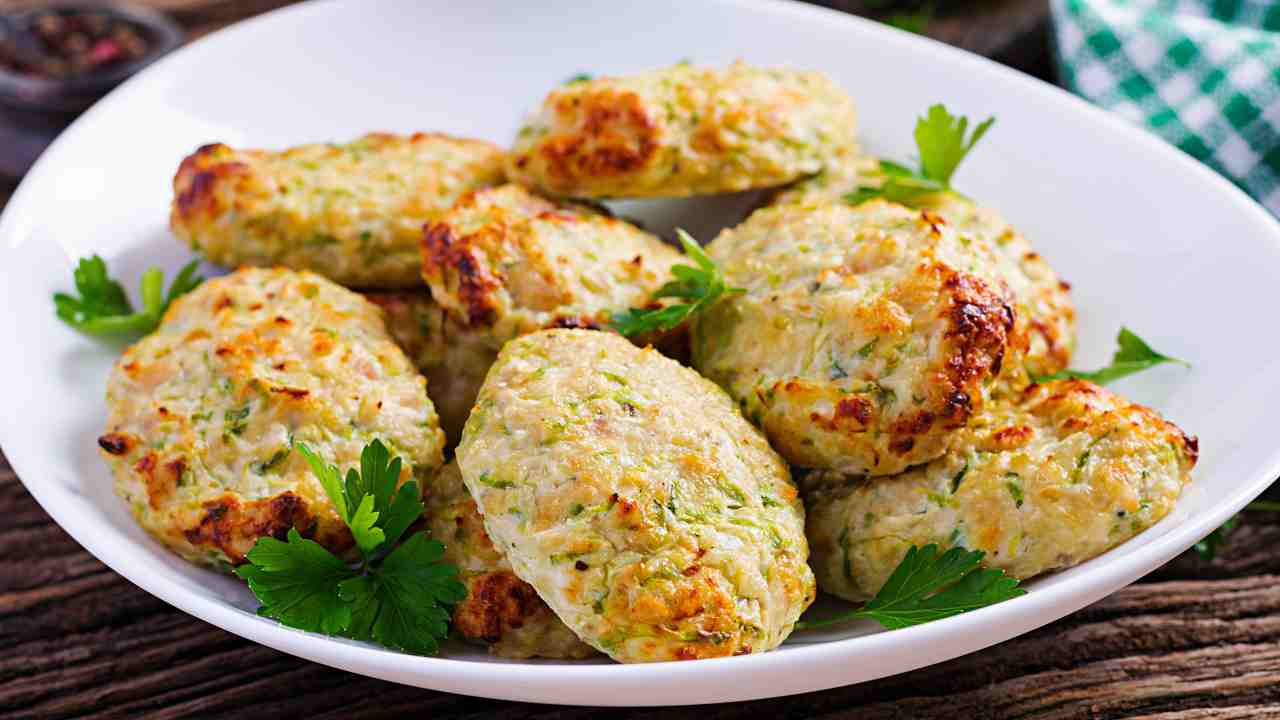 Polpette di pollo e zucchine