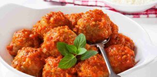 Polpette ricotta senza uova al sugo RicettaSprint