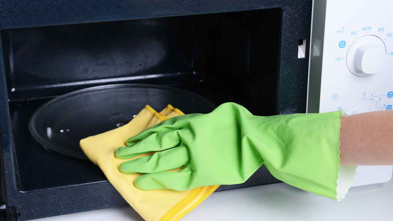 Pulire forno a microonde in questo punto - RicettaSprint