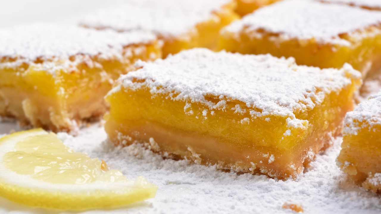 Quadrotti limone e ricotta RicettaSprint