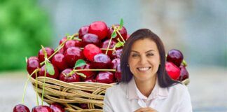 Ciliegie e nutrizionista