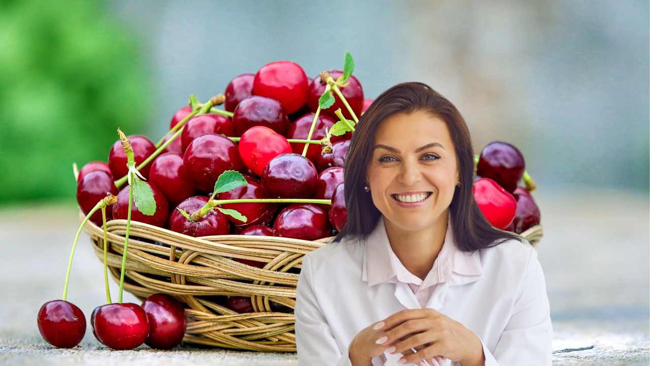 Ciliegie e nutrizionista