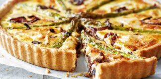 Quiche con asparagi speck e provola RicettaSprint
