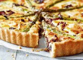 Quiche con asparagi speck e provola RicettaSprint