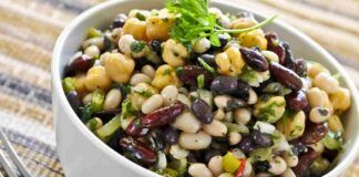 Il piatto unico che ine state spacca. Ho fatto i legumi così e ho avuto un successone. Buonissima questa insalata e poi è fresca davvero