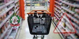 Carrello al supermercato