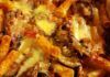 Rigatoni e melanzane, pomodoro e mozzarella, tutto in forno 20 minuti. Altro che lusso, extra lusso