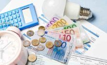Bollette e soldi in euro
