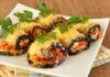 Rotoli di melanzane con peperoni e provola
