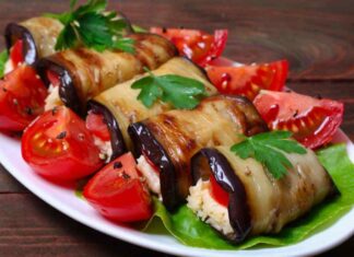 Rotolini di melanzane freddi