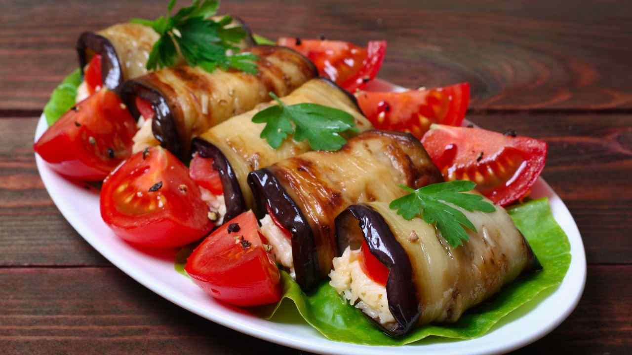 Rotolini di melanzane freddi