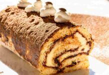 Rotolo al tiramisù RicettaSprint