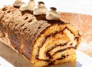 Rotolo al tiramisù RicettaSprint