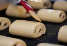 I saccottini al cioccolato ma chi i compra più, io li faccio in casa con 3 ingredienti: spesa totale 3,50 euro per 8 saccottini, è top Saccottini al cioccolato