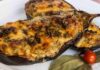Scarponi di melanzane con salsicce e provolone