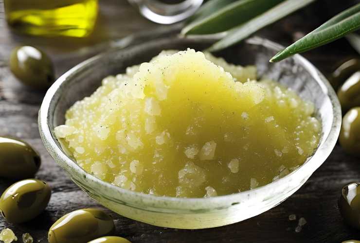 Scrub corpo con olio d'oliva - RicettaSprint