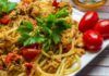 Spaghetti cremosi tonno e pomodorini
