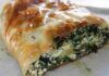 Strudel salato spinaci ricotta