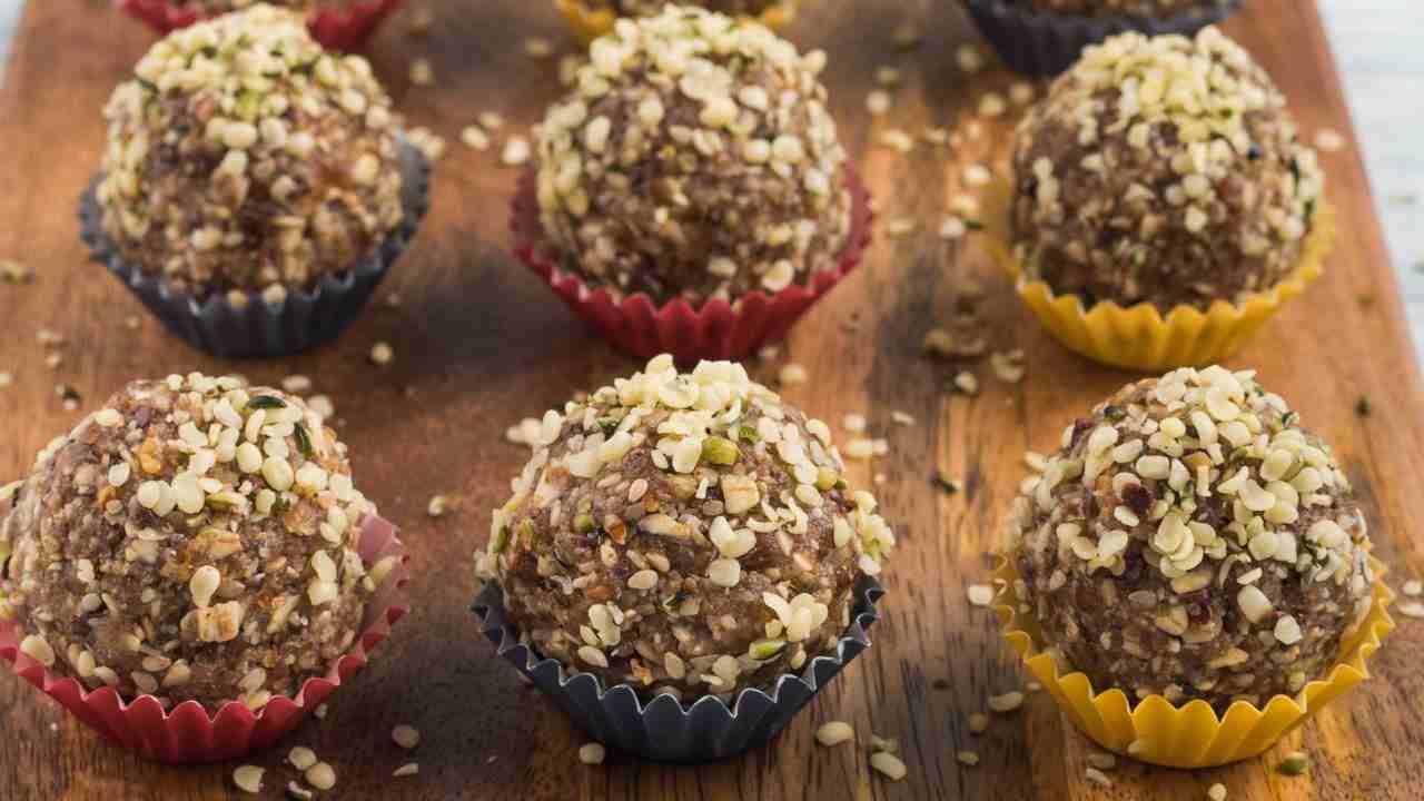Tartufini ricotta arancia e nutella