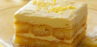 Tiramisù al limoncello