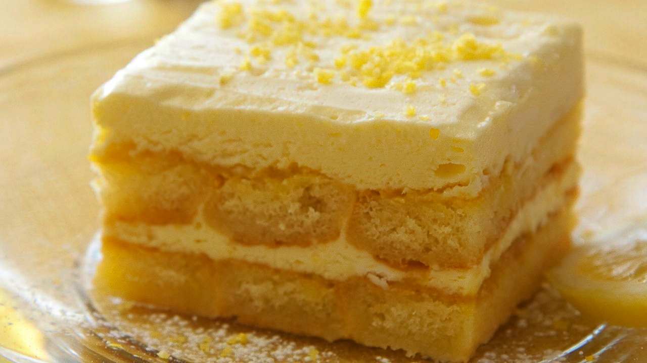 Tiramisù al limoncello