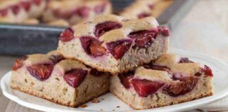 Torta al farro e fragole RicettaSprint