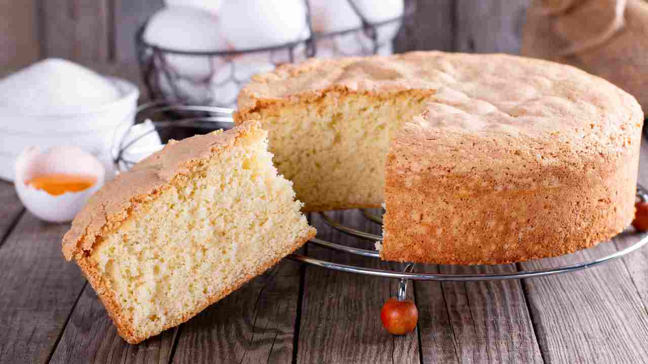 Torta al miele leggera