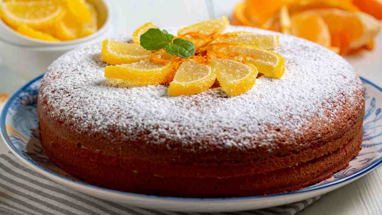 Torta arancia light RicettaSprint